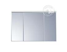 Зеркальный шкаф для ванной Акватон Брук 120 белый