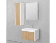 Мебель для ванной Velvex Klaufs 60.1Y белый гянец/дерево