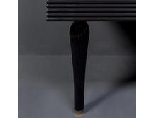 Ножки для мебели Armadi Art Denti черные 35,5см