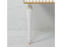 Ножки для мебели Armadi Art Spirale белые 35 см