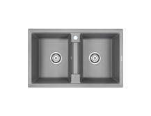 Кухонная мойка Paulmark Zwilling PM238150-GRM серый металлик