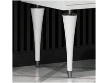Ножки для мебели Opadiris Ибица белый/хром
