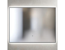 Зеркало для ванной Санвит Панорама 80 чёрное