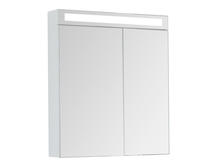 Зеркальный шкаф для ванной Dreja Max 70 белый глянец