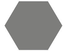 Керамогранит ITT Ceramic Hexa Grey 23.2х26.7