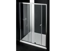 Душевая дверь Cezares Anima BF1 160 C Cr прозрачное стекло, профиль хром