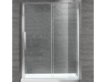 Душевая дверь Cezares Lux Soft BF1 130 C Cr IV прозрачное стекло, профиль хром
