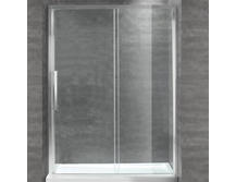 Душевая дверь Cezares Lux Soft BF1 140 C Cr прозрачное стекло, профиль хром IV