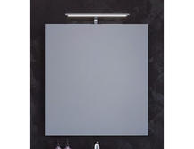 Зеркало для ванной Aquanet Lino 80 белый матовый