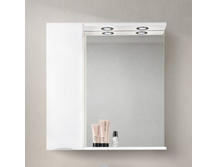 Зеркало для ванной BelBagno Marino SPC-800/750-1A-BL-P-L Bianco Lucido