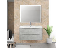 Мебель для ванной Belbagno Acqua 1000-2C-SO-CVG Cemento Verona Grigio