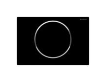 Кнопка для инсталляции Geberit Sigma 10 115.758.KM.5 черный/хром